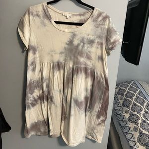 don't ask why Babydoll tie dye dress